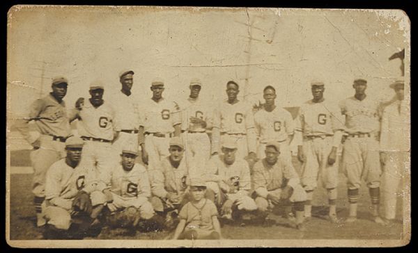 PC 1928 Real Photo Negro Cuban Team